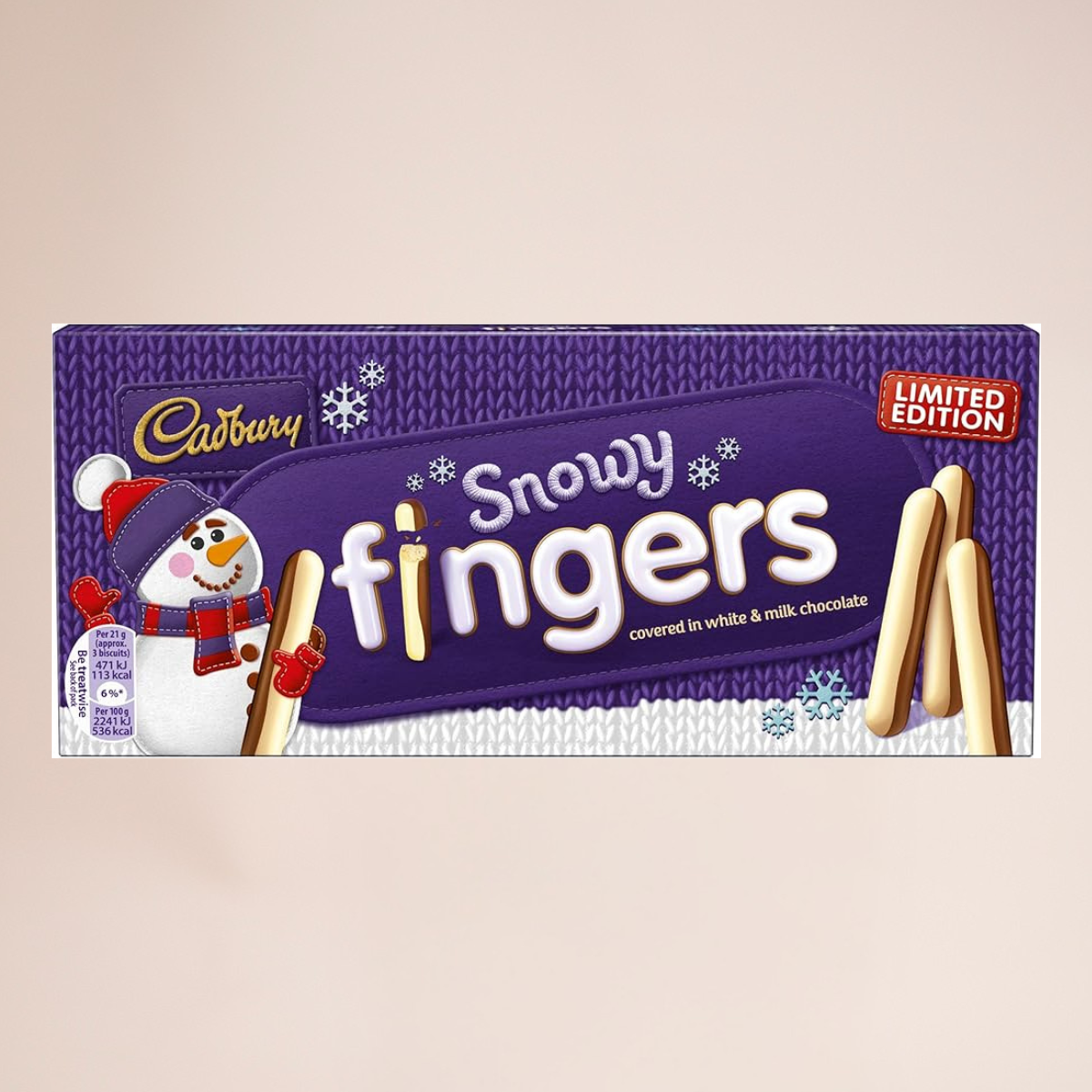 Cadbury Snowy Fingers