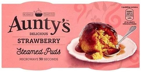 Aunty's Strawberry Pudding