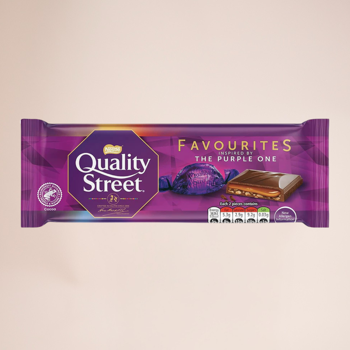 Quality Street Purple Creations Block