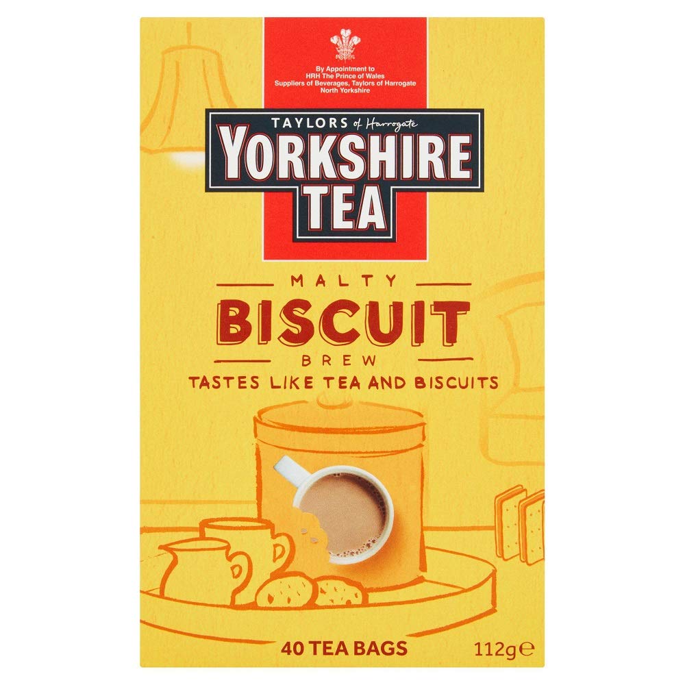 Yorkshire Biscuit Brew 40 Bags