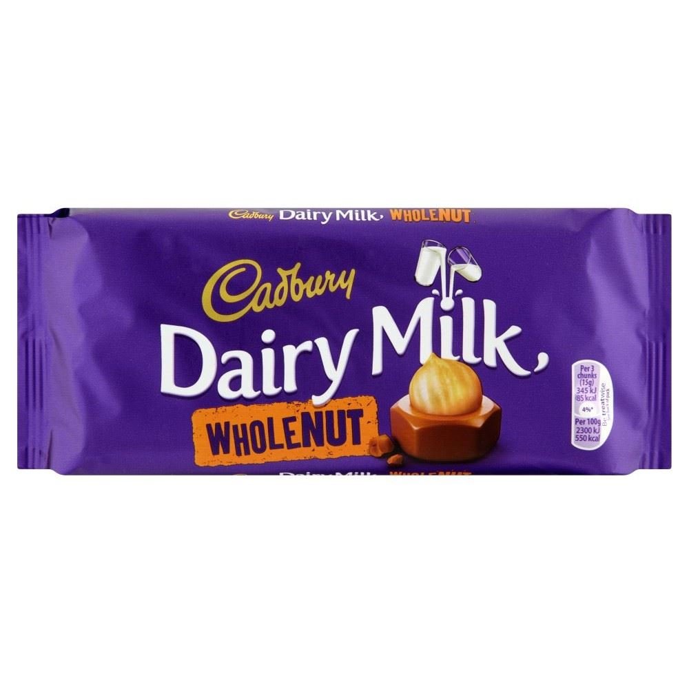 Dairy Milk Whole Nut 55g