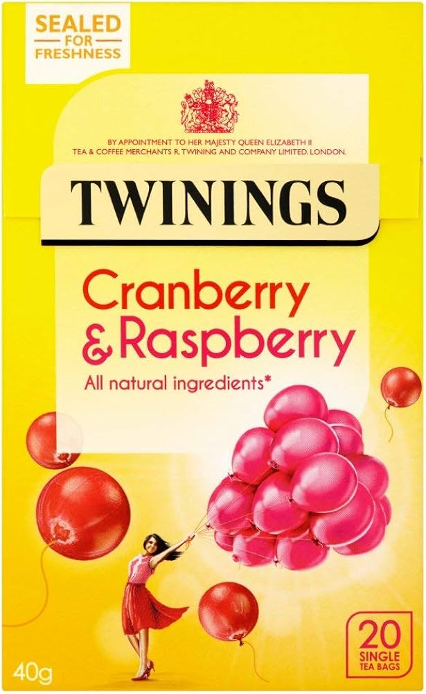 Twining's Cranberry & Rasberry 20 Bags