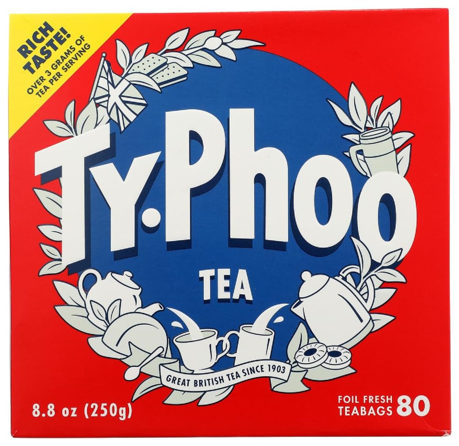 Typhoo 80 Bags