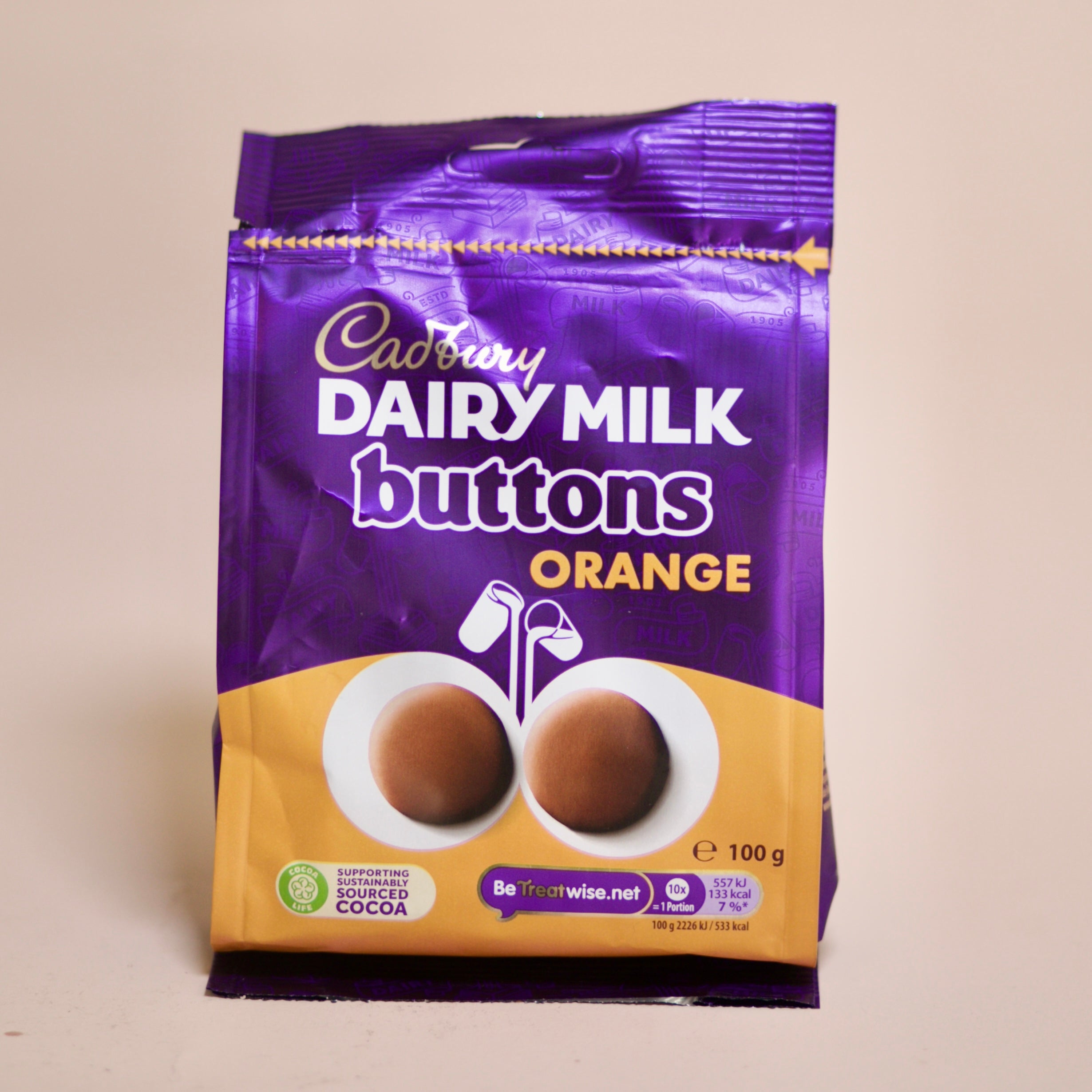 Dairy Milk Orange Buttons 110g