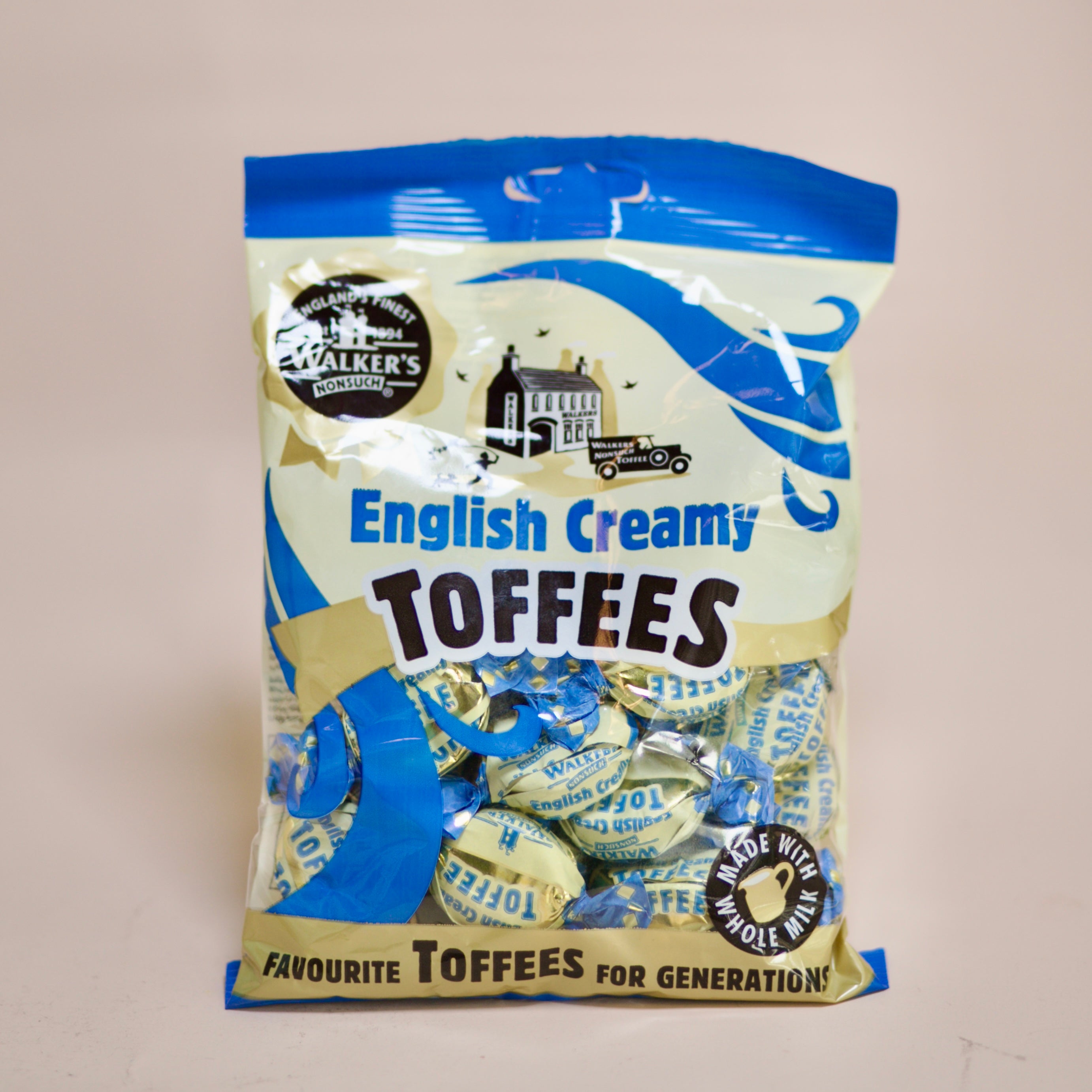 Walkers Creamy Toffee Bag 150g