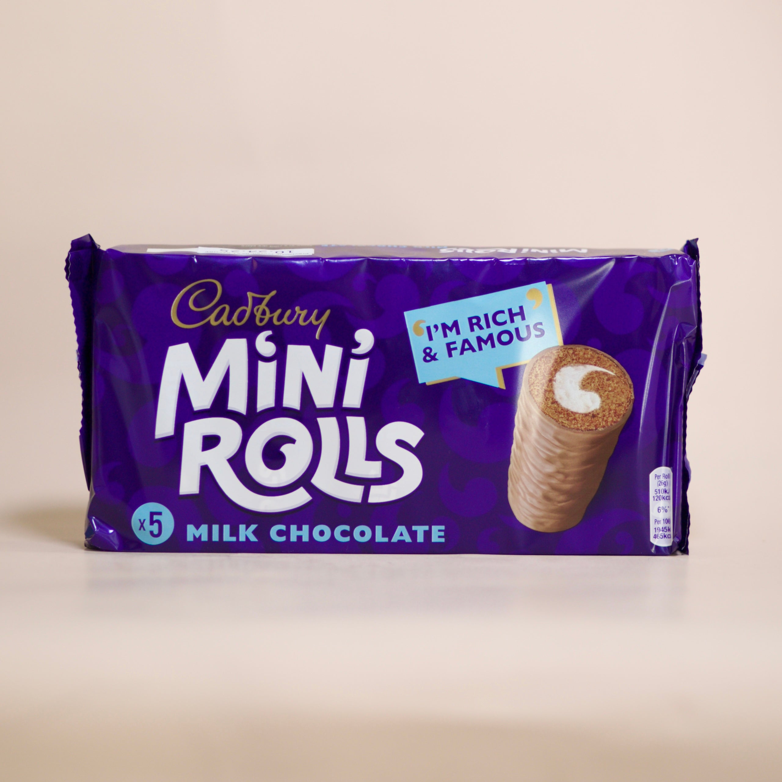 Cadbury Mini Rolls 5-Pack