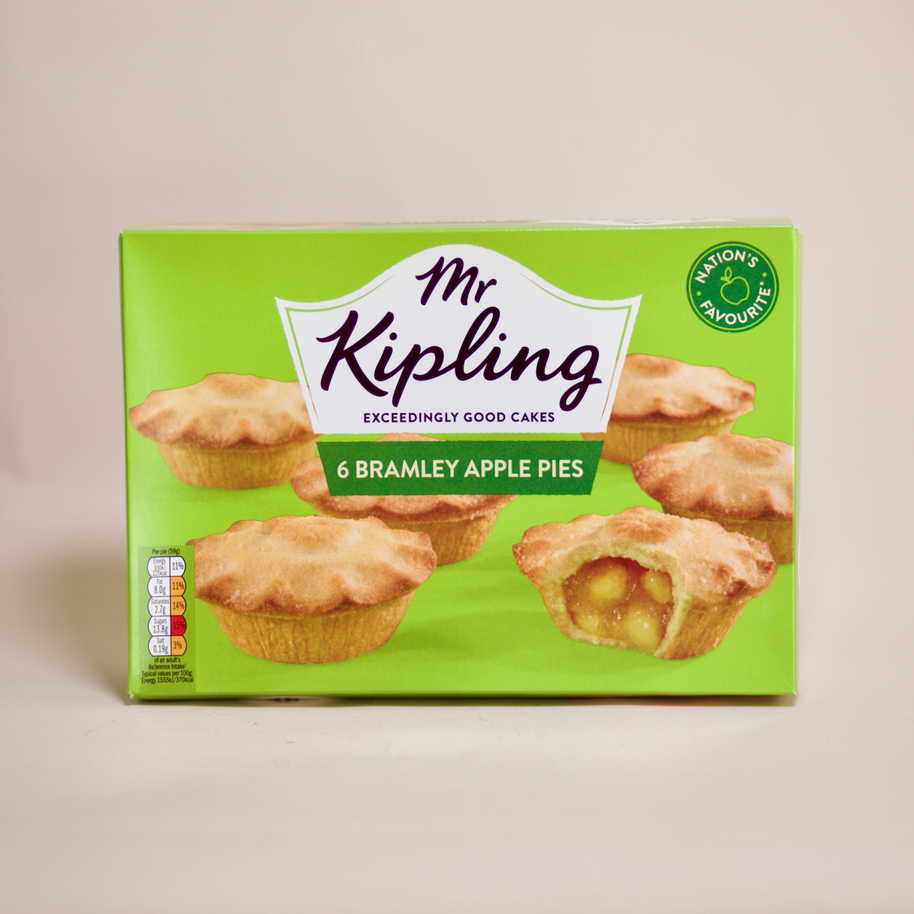 Mr Kipling Bramley Apple Pies