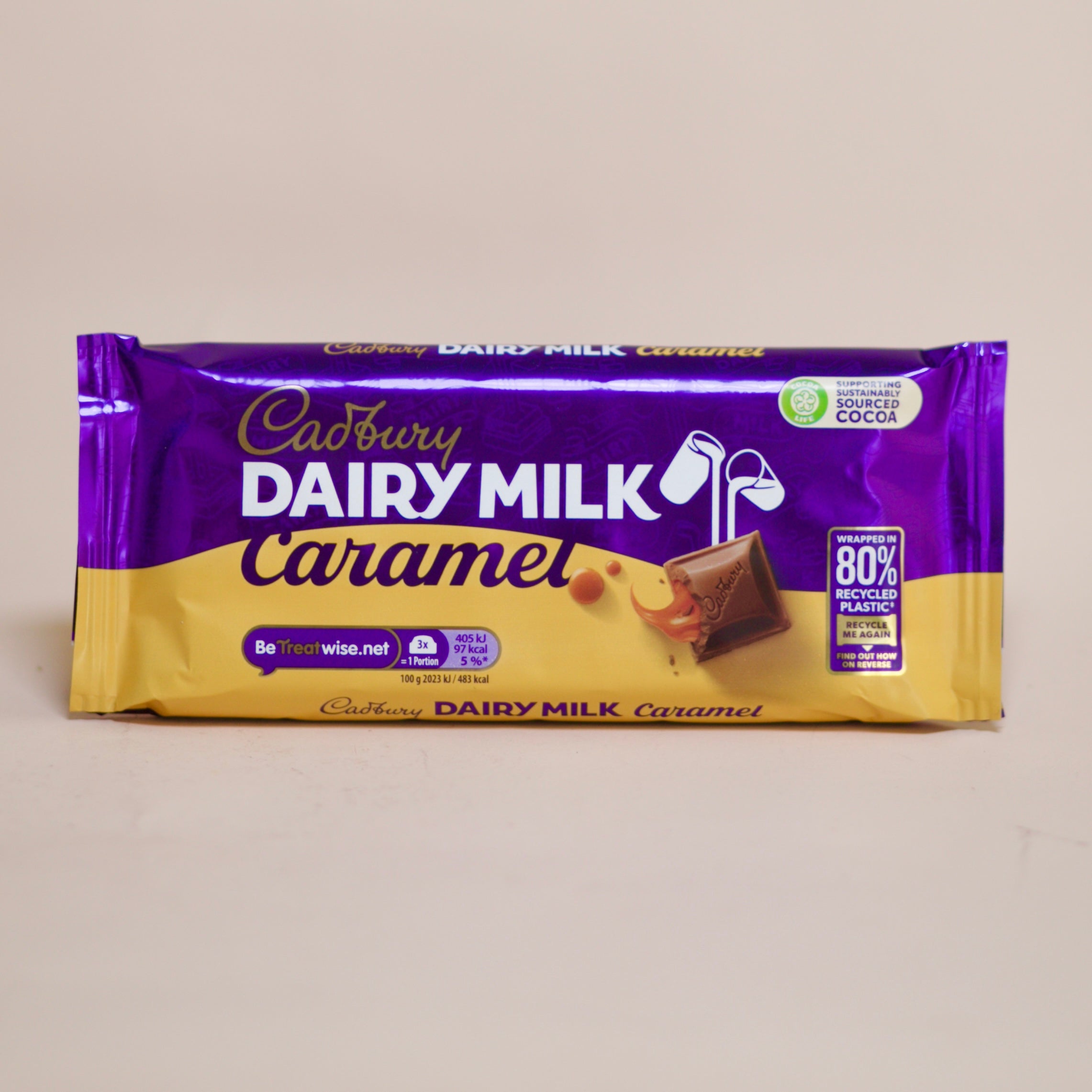 Dairy Milk Caramel 120g Bar