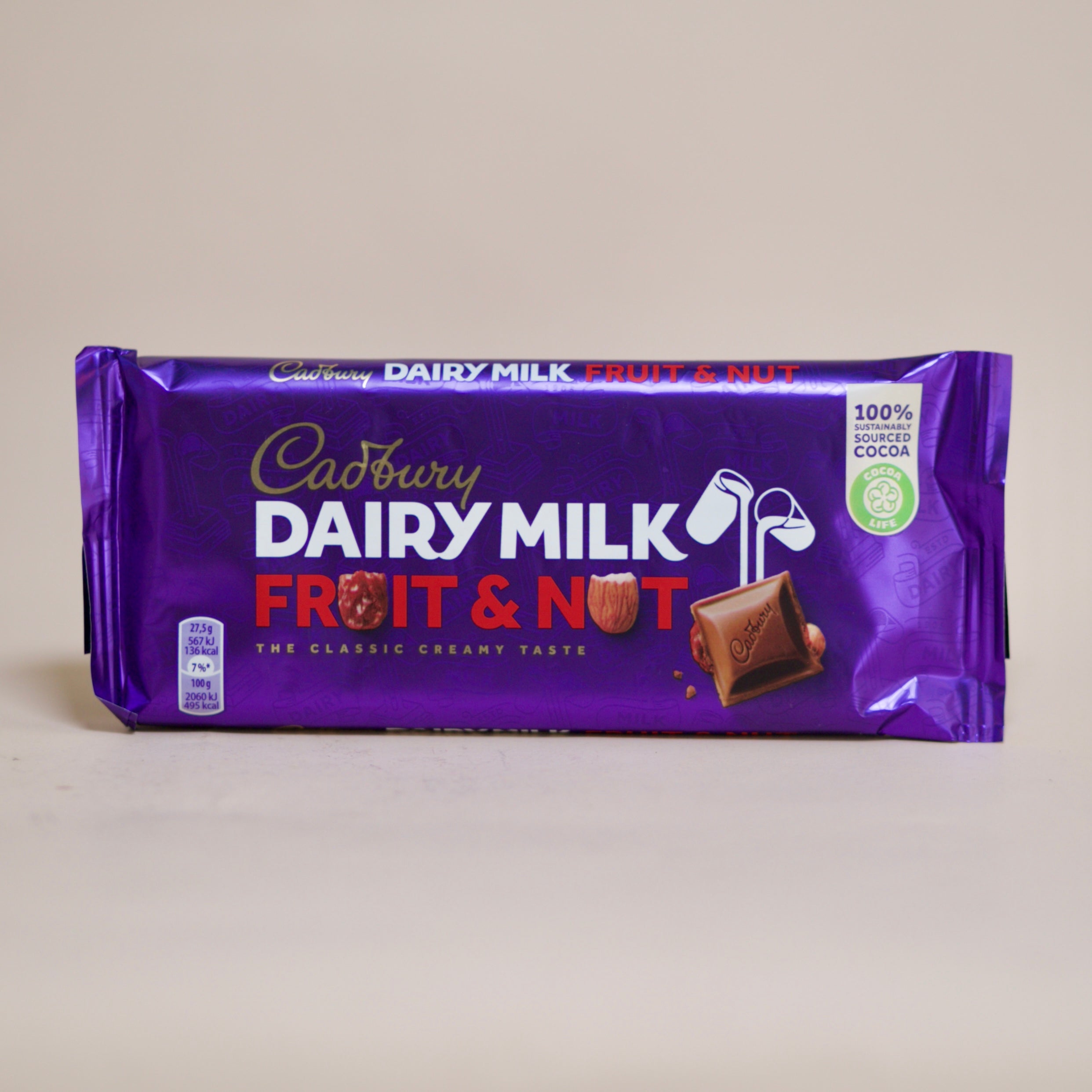 Dairy Milk Fruit & Nut 110g
