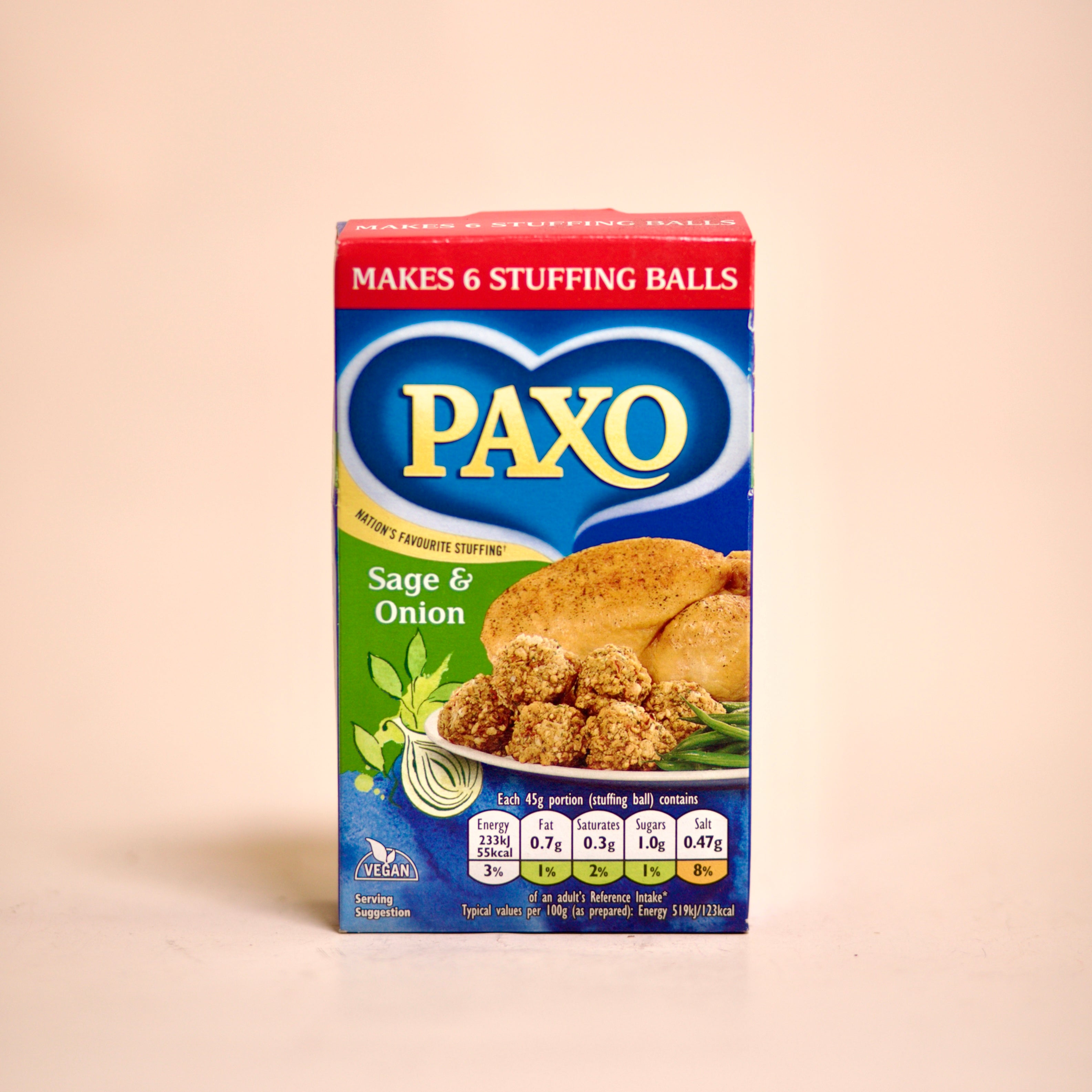 Paxo Sage & Onion Stuffing