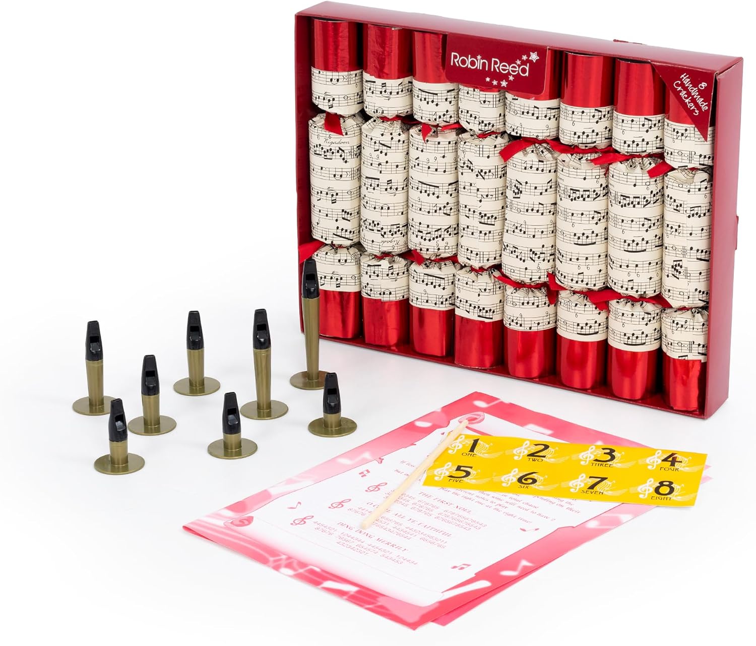 Concerto Xylophone Christmas Crackers x 8