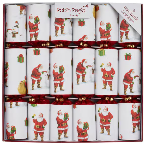 Traditional Santa Crackers x 6