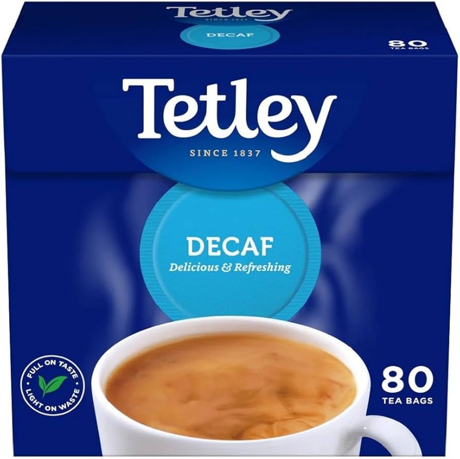 Tetley Decaf 80 Bags