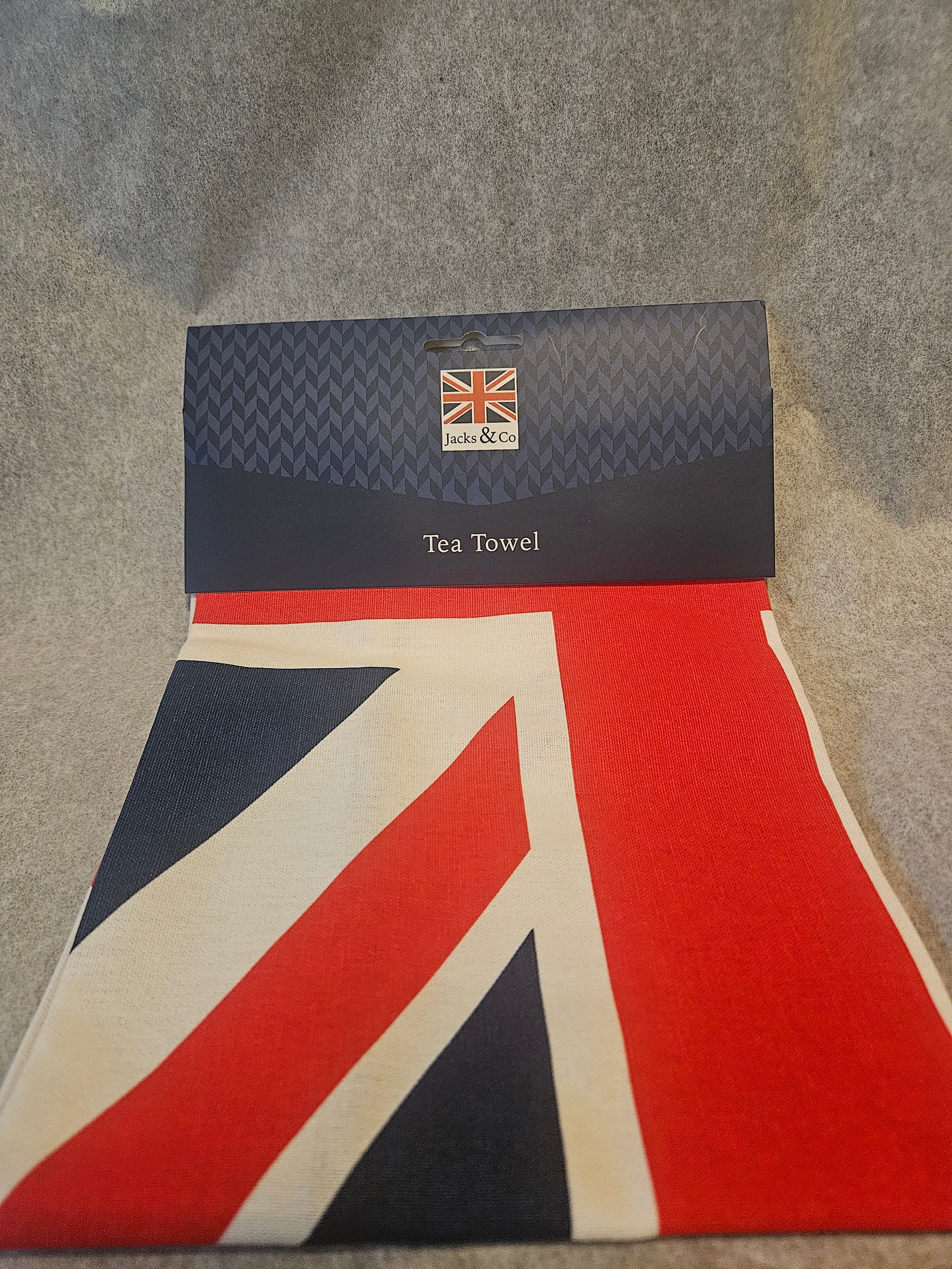 Jacks & Co Union Jack Tea Towel