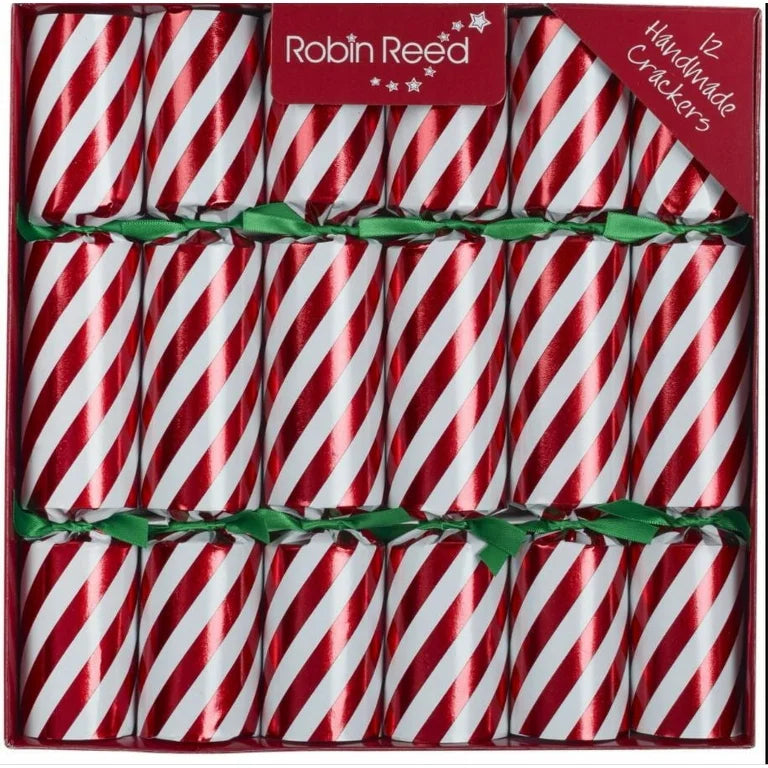 Candy Stripe Crackers x 12