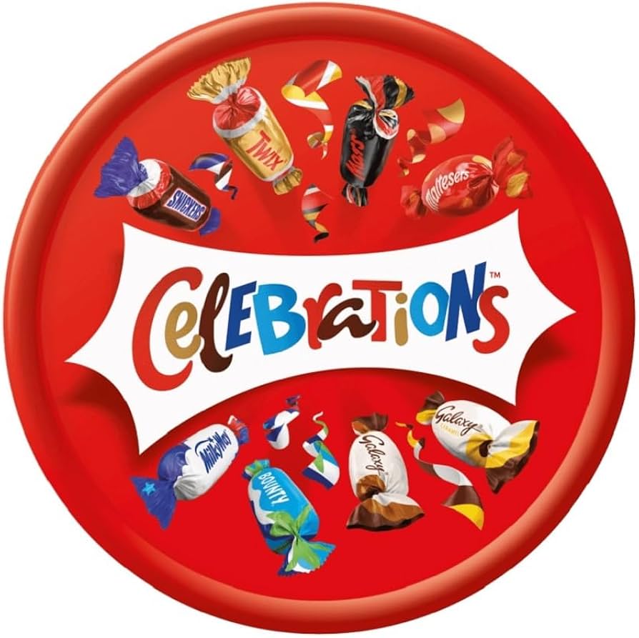 Celebrations Tub 550g