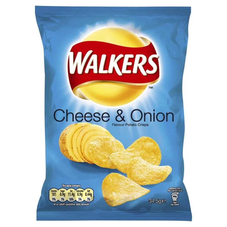 Walkers Cheese & Onion