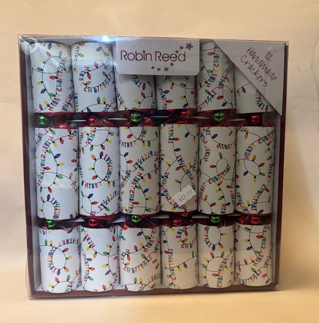 Christmas Lights Crackers x 12