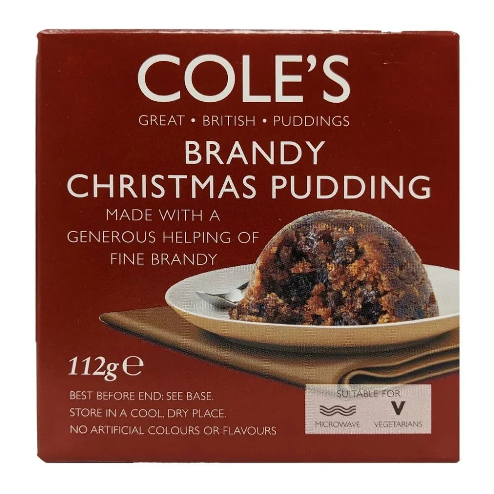 Cole's Brandy Christmas Pudding 112g