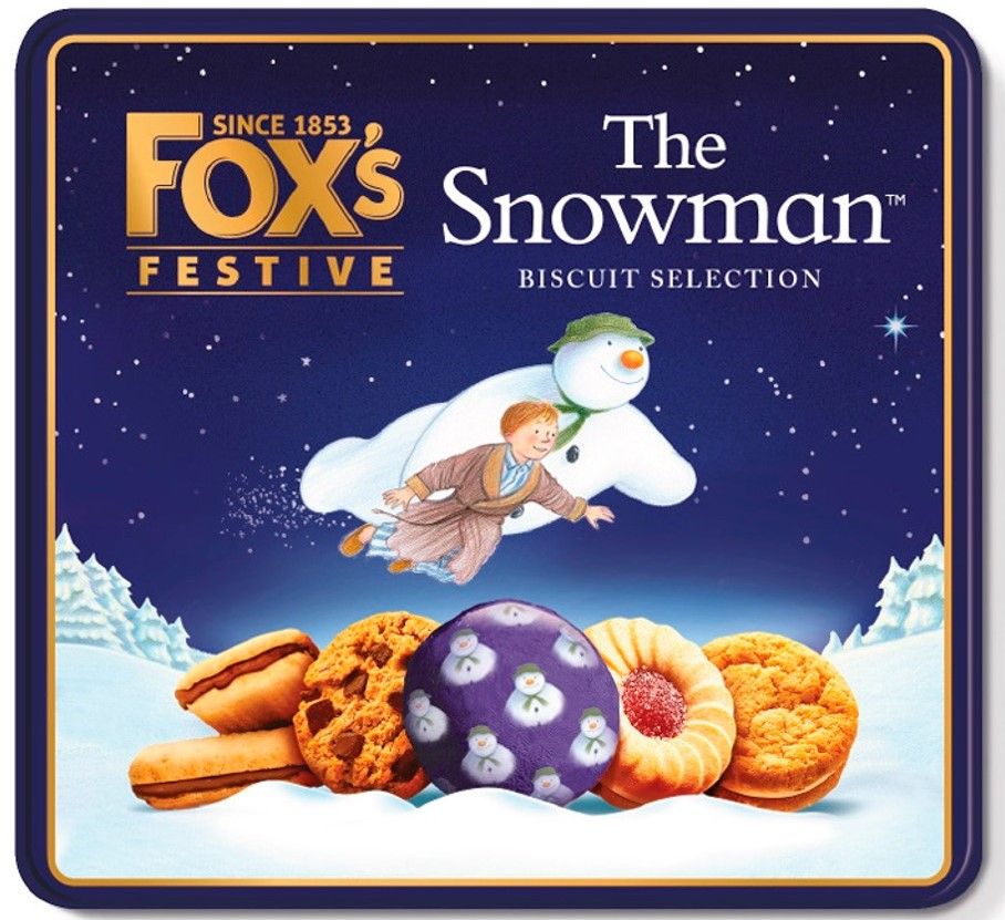 Fox's The Snowman Biscuit Tin