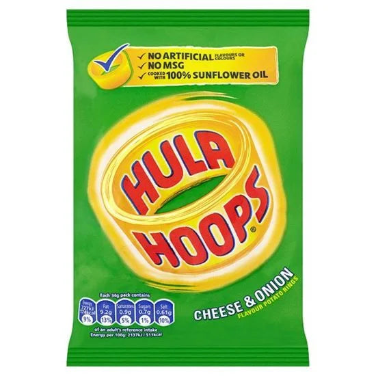 Hula Hoops Cheese & Onion