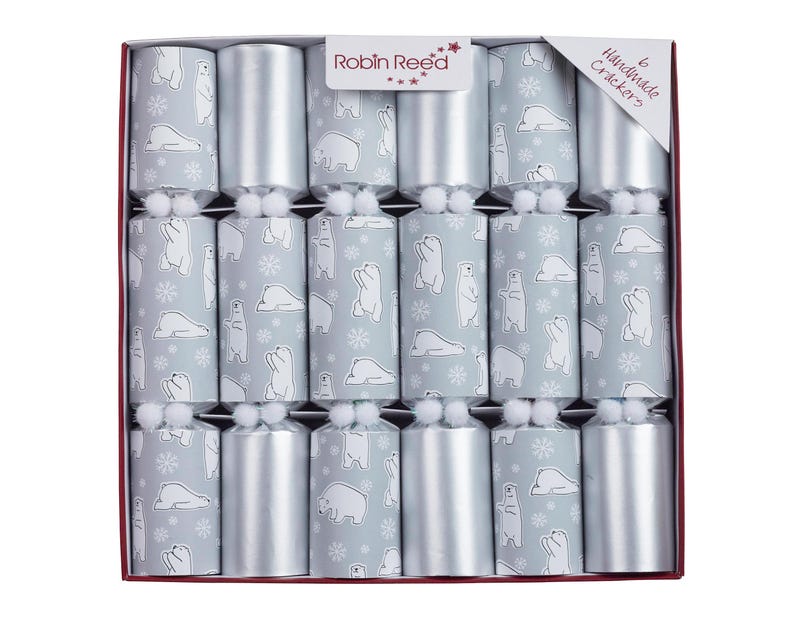 Racing Polar Bears Crackers x 6