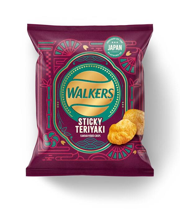 Walkers Teriyaki Crisps