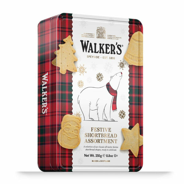 Walkers Festive Shortbread Tins