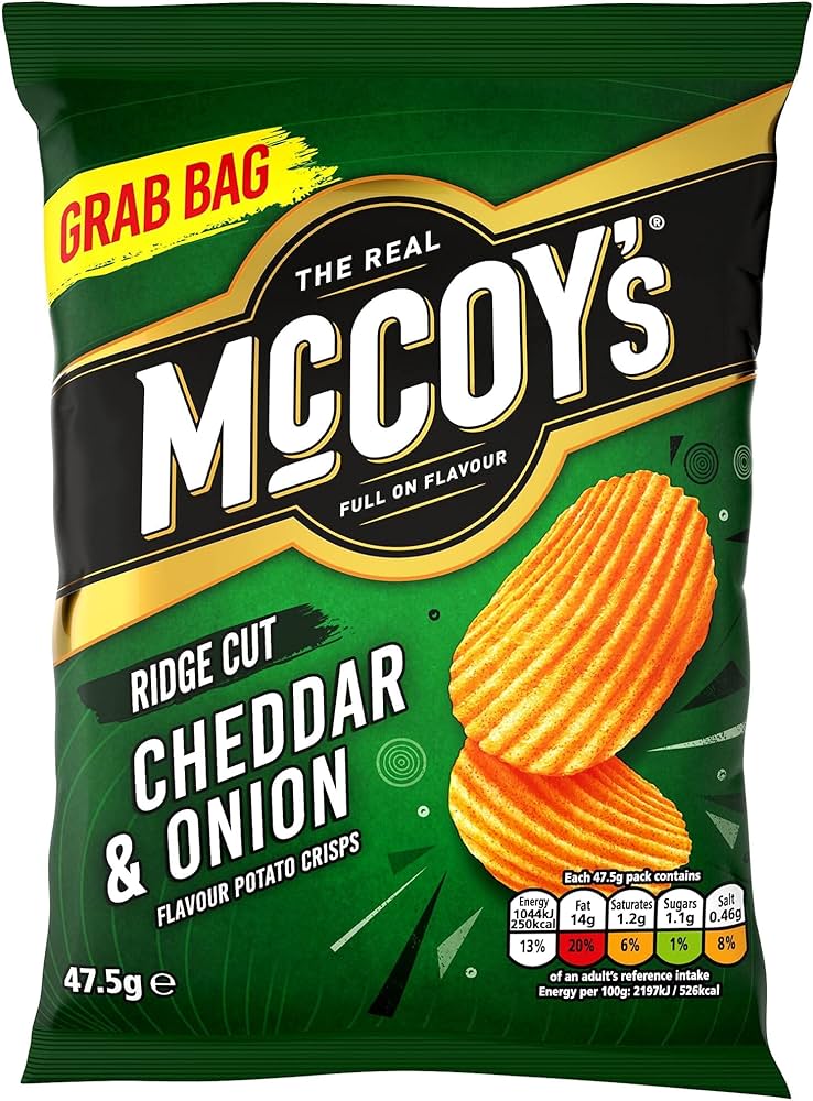 McCoys Cheese & Onion