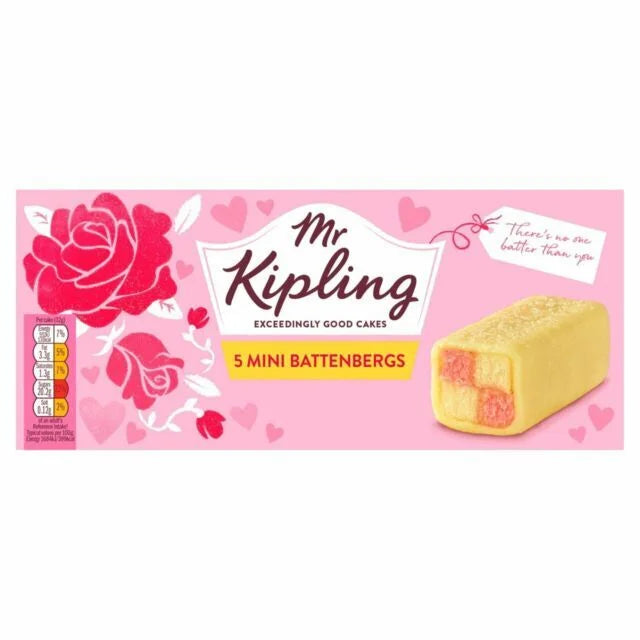 Mr Kipling Mini Battenbergs