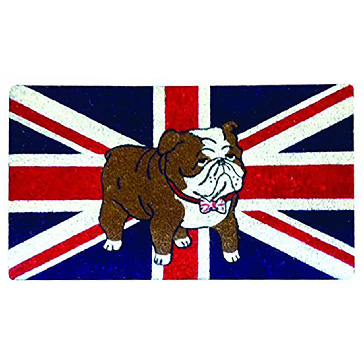 Union Jack Bulldog Doormat