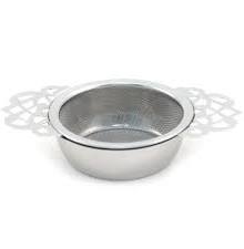 Empress tea strainer
